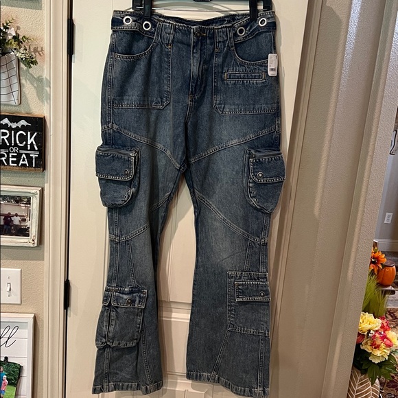 Free People Call Me Crazy Jeans - Picture 6 of 8